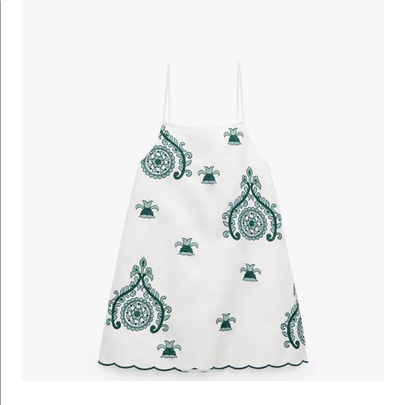 Zara Dresses & Skirts - Zara Embroidered Mini Dress